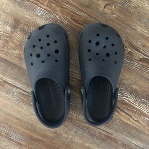 Navy Blue Kids Crocs